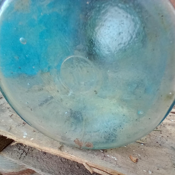 Vintage Blue Mason jar Nov 30, 1858 patent. - Picture 3 of 3